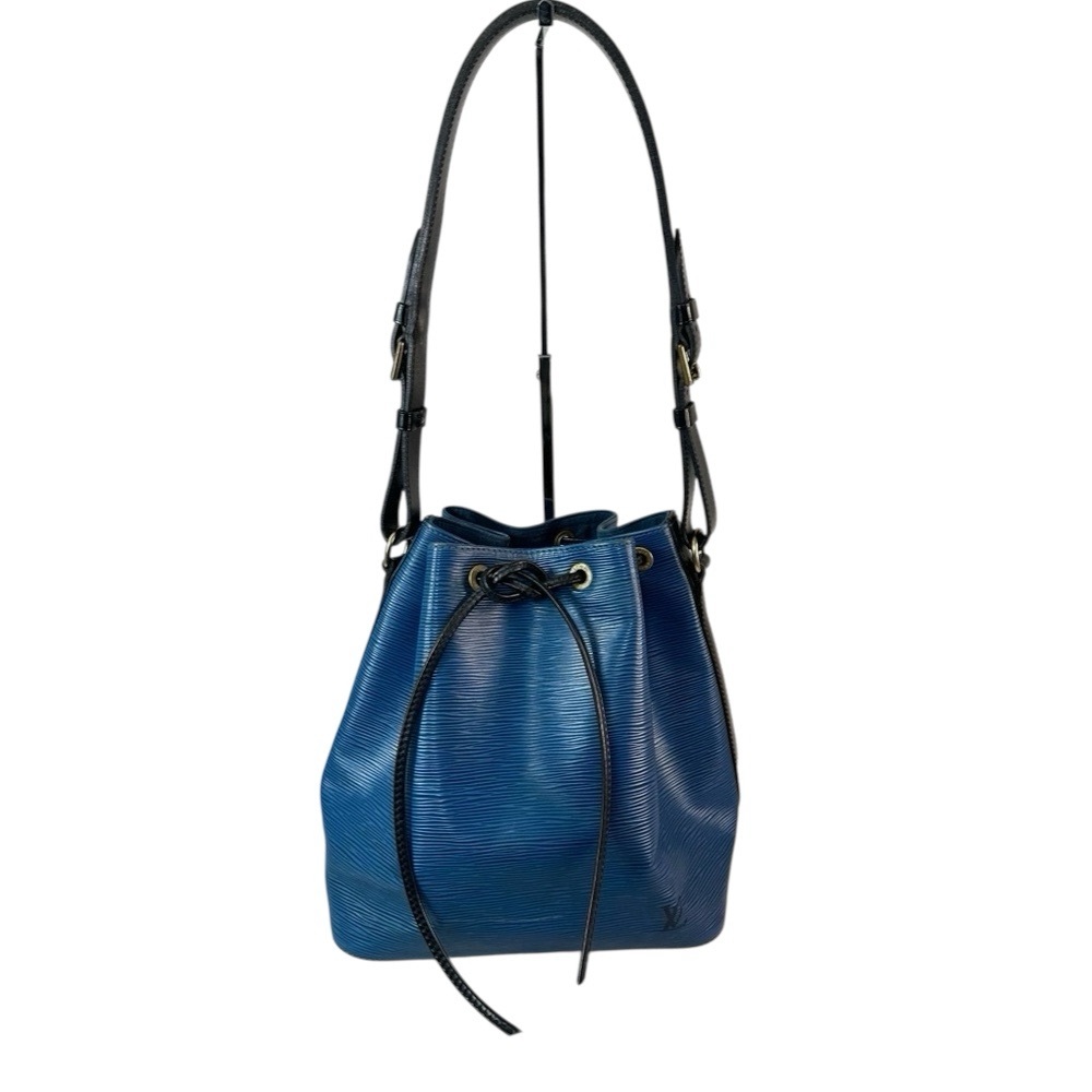 💙Vtg 90s LV Epi Leather Petit Noé Bucket Bag - Picture 2 of 16